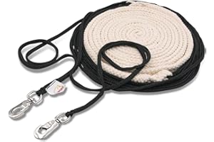 REITSPORT AMESBICHLER Amesbichler Double Lunge Line 16 M with 2 Carabiners + Polypropylene