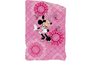 Moda Egidio Copriletto Trapuntino Personaggi Disney Double Face Letto Singolo (MINNIE)
