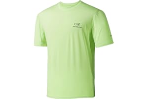 Bassdash - Maglietta da Uomo, con Protezione Solare UPF 50+, Maglietta a Maniche Corte da Pesca