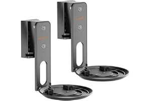 my wall HS40L Lautsprecher-Wandhalterung für SONOS Era 100 - schwenkbar, neigbar, schwarz, 2 St.