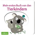 Pappbilderbuch 'Spiel Mit Den Tierkindern!' – Buntes Holzpuzzle-Buch Für Kleinkinder, Mit Spiel-Effekten