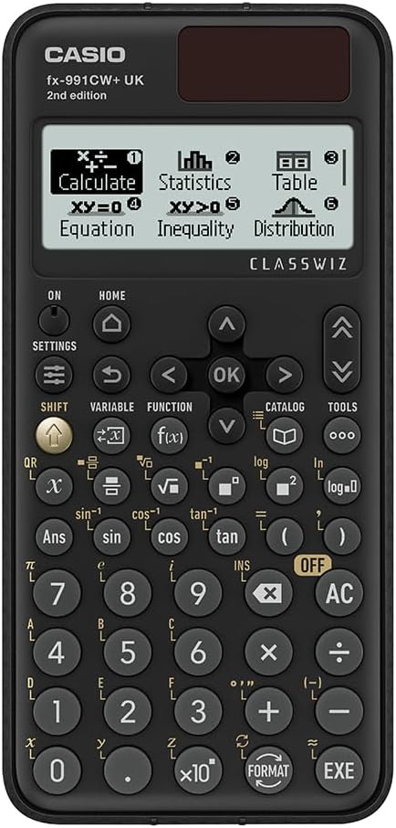 Avis d'Expert & Test Approfondi : Casio fx-991CW Scientific Calculator Black UK (Casio fx)