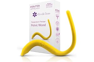INTIMATE ROSE IntimateRose Warming/Cooling Pelvic Trigger Point Wand with Temperature Therapy for Pelvic Floor Muscle Pain Relief - Pelvic Physical Therapy Use