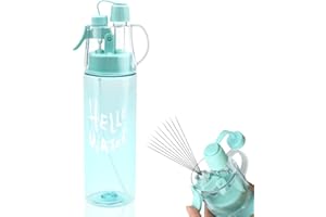 JODSEN Bouteille d'eau de Sports Brumisation,Portative Pulvérisation Spray Bouilloire de 580 ml avec Paille Retourner,pour Cyclisme Escalade Fitness Randonnée Course à Pied Alpinisme,Extérieur Hydratation