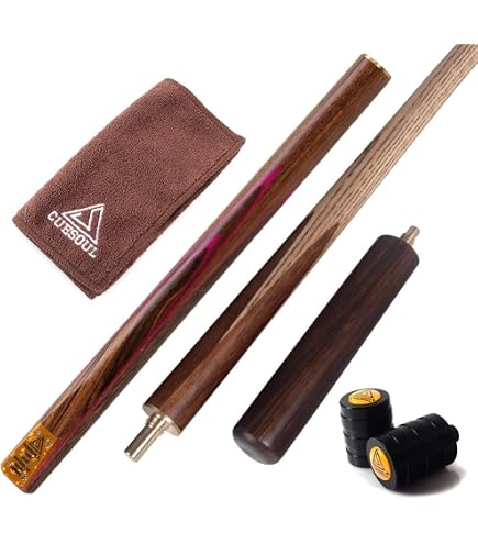 Britannia Strike Ebonised Ash 3/4 Snooker Or Pool Cue – 9.5mm Tip