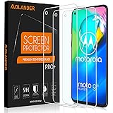 POVINMOS for Motorola Moto G8 Power/G Pro Screen Protector Tempered Glass, HD Premium Film with 9H Hardness [0.3mm, 2.5D][Cas