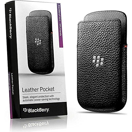 BlackBerry BB50704201 - Funda de piel para BlackBerry Q10 negro BlackBerry BB50704201 - Funda de piel para BlackBerry Q10 negro