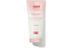 WOMAN Isdin Reafirmante, Crema Con Aceite De Rosa Mosqueta Para La Flacidez Tras El Embarazo O Pérdidas De Peso, 200 ml, Rojo