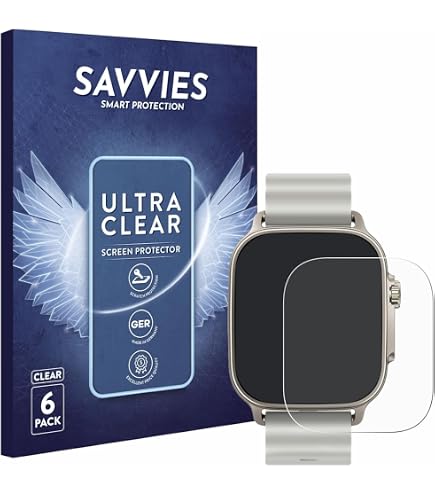 BROTECT Protezione schermo in vetro per Suunto Core Regular Black Protector Vetro - [Durezza 9H, Anti-graffio