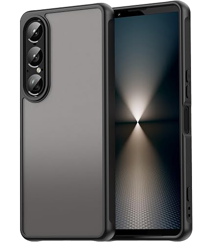 Silikon-Hülle Für Sony Xperia 10 VI 5G – Stoßfest, Rutschfest, Mit Kameraschutz, Schwarz