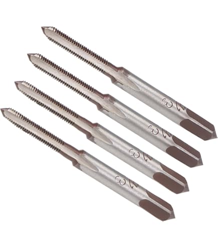 Maschio A Macchina DIN 371 M3 In HSS - Terrax 232030TX | Per Filettature Precisie In Metallo, Plastica E Legno - Foto 11