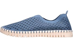Ilse Jacobsen HORNBÆK | Chaussures Plates pour Femmes | Sneaker à Enfiler en Microfibre recyclée et Semelle en Caoutchouc Naturel antidérapant | Tulip3275 |