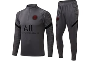 Générique Survêtement de Football de Paris, Survêtement de Football À Manches Longues, Costume, Survêtement De Compétition D'équipe, Pantalon de Survêtement, Costume de Jogging