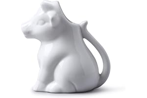 APOLLO WM Bartleet & Sons 1750 T183 Caraffe da latte a forma di mucca, bianco, 175ml