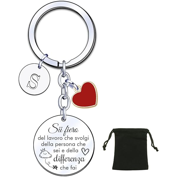Regalo Grazie Portachiavi grazie regalo dire grazie amica maestra Regalo Maestra Fine Anno Regalo Maestra Portachiavi Regalo Laurea Regalo Insegnante