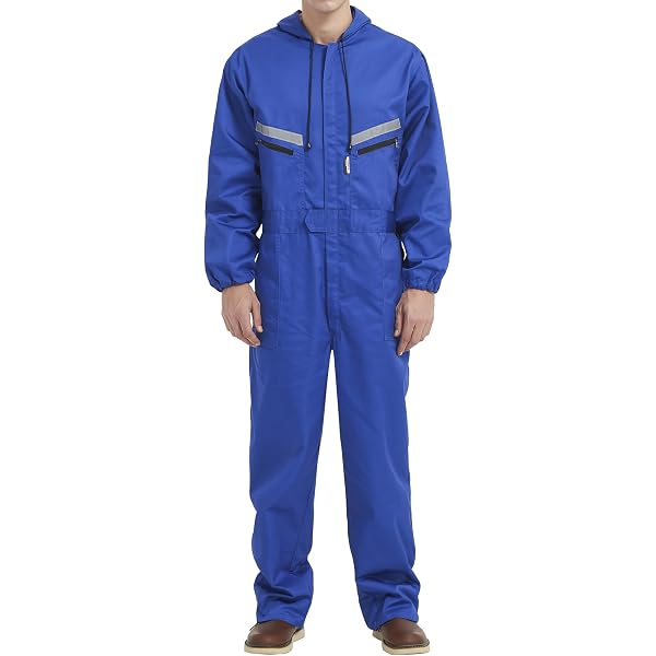 Combinaison Rayée Bleue You Must Create (YMC) Sting - Taille S, Coton, Occasion Très Bon État