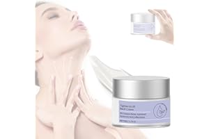NADIAEN Tighten and Lift Neck Cream Neck Firming Cream-go Pure Tighten and Lift Neck Cream Neck Tightening Cream Anti Aging Smoothes Wrinkles Skin Tightening and Repair Decolletage Cream 50ml (1pc)