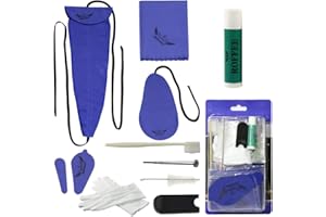 ROFFEE Saxophone Sax Care Cleaning Kit,Maintenance Kit,Cork Grease,Swab,Cleaning Cloth,Thumb Rest,Mouthpiece Brush and More
