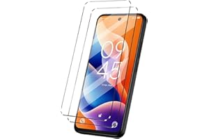 HuiYouMY [2 in 1] Tempered Glass Compatible with TCL 605 2Pack Glass Screen Protector,Shockproof Anti-Scratch