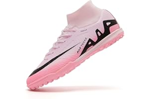 DASHANGYAN Calzado de fútbol para Hombres Calzado de fútbol para niños Calzado de fútbol para niños Calzado de fútbol para jóvenes Botas de fútbol para césped High Top Spikes Calzado atlético Profesional