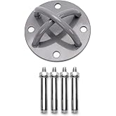 Ceiling and Wall Mount Hook for Suspension Training, Fitness Anchor for Home and Gym, Heavy Duty Steel, Compatible with Suspe