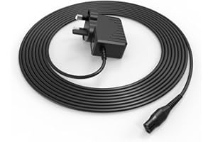 DEXPT 5.5V Fit for Karcher-Window-Vac-Charger, Replacement for Karcher WV1 WV2 WV5 WV50 WV60 WV70 WV75 Premium Plus WV Serie Window-Cleaner Charging Plug Lead Power Cable