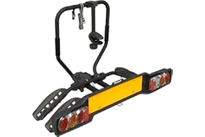 Peruzzo 668 hak holowniczy bagażnik rowerowy, czarny