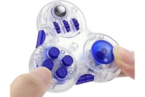 YUDOTE Fidget Toy, Portable Figit Gadgtets I Pad Figit aiutano Adulti e Bambini ad alleviare dal Lavoro, dall'incontro o dall'apprendimento Pressione, ansia, nervosismo, ADHD e Altro, Blu