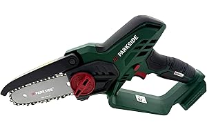 RB&G PARKSIDE Akku-Astsäge, 20V, 15,3 cm Schwertlänge, 8 m/s Kettengeschwindigkeit, Grün