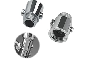 Deviatore Doccia,DEANKEJI Valvola di Intercettazione Doccia Soffione G1/2, Valvola di Arresto per Doccia, Adatta per Tubo Doccia, Doccette, Soffioni