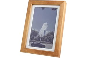COOLWELL 7.3 Inch E-Paper Display ACeP 7-Color E-ink Screen Module with Solid Wood Photo Frame Ultra-Long Standby 800 × 480 with Battery and Button Cell