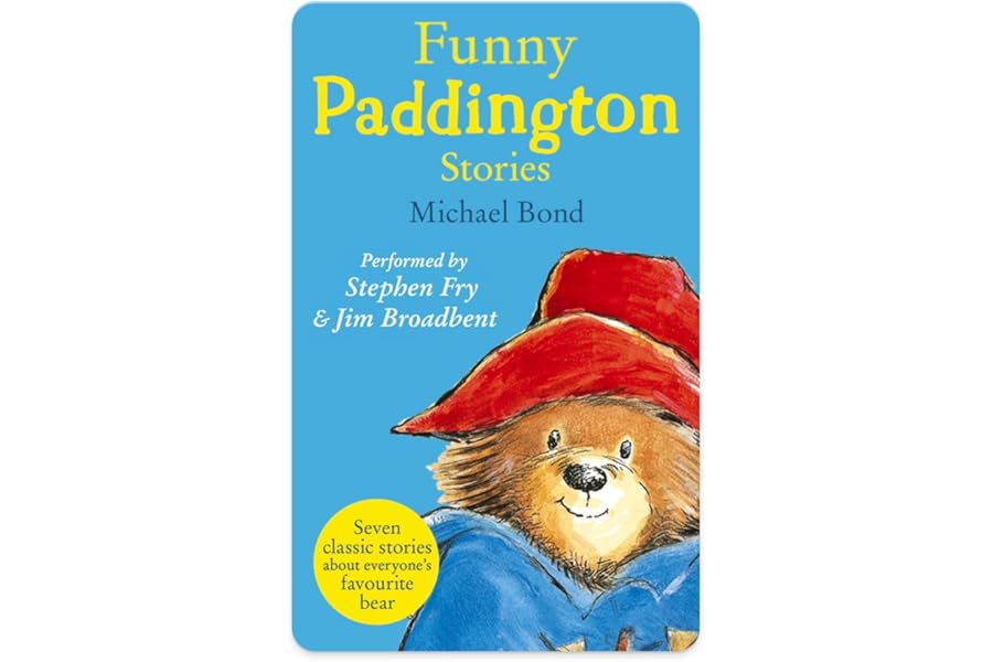 Yoto Funny Paddington Stories by Michael Bond – Kids Audio Card for Use with Player & Mini All-in-1 Audio Device, Screen-Free Listening with Fun Stories for Playtime, Bedtime & Travel, Ages 3+