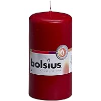 Bolsius 8711711386100 Red Pillar Candle – Long-Lasting, Clean-Burning Decorative Candle - View #12