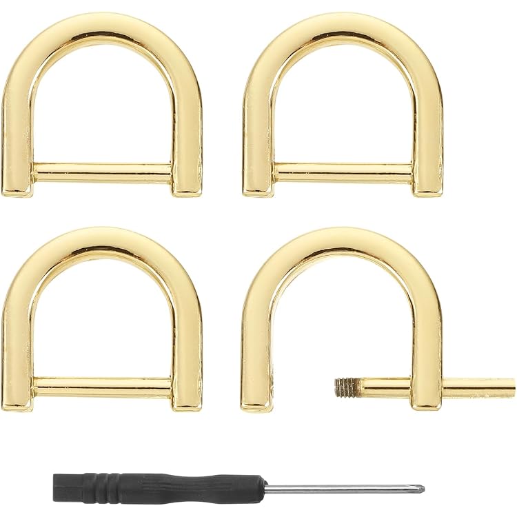 PH PandaHall Taschen-Ersatzzubehör Set – 16 Gurte, D-Ringe, Schrauben & Muttern In 4 Farben