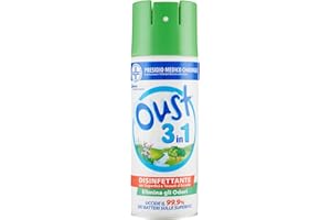Oust Oust 3in1 Disinfettante Uccide I Germi, Elimina Gli Odori E Disinfetta La Casa 400ml Pmc, 400ml