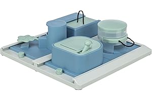 TRIXIE Hundespielzeug Intelligenz Dog Activity Strategiespiel „Poker Box 2“ – Anspruchsvolles Intelligenzspielzeug für Hunde zur Beschäftigung, 31x31cm – 32013