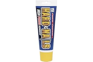 151 Hard As Nails - High Power Adhesive | Bond Wood, Plastic, Brick, Glass, Ceramics, Metal & More | Solvent Free, No Need for Nails (180ml Tube)