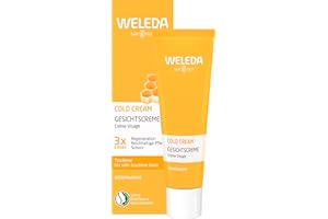 ‎WELEDA WELEDA Bio Coldcream - Naturkosmetik Gesichtscreme mit Bienenwachs & Mandelöl zur intensiven Pflege von sehr trockener Haut im Gesicht. Feuchtigkeitscreme schützt die Haut vor dem Austrocknen (30ml)