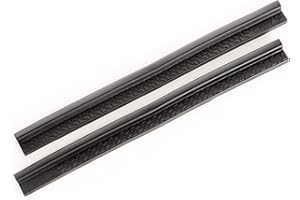 Rugged Ridge All-Terrain Entry Guards for Jeep Wrangler TJ/LJ | 2-Piece Set, No Drill | Black Thermoplastic | 11216.22 | Fits 1997-2006 Jeep Wrangler TJ, 2004-2006 Jeep Wrangler LJ