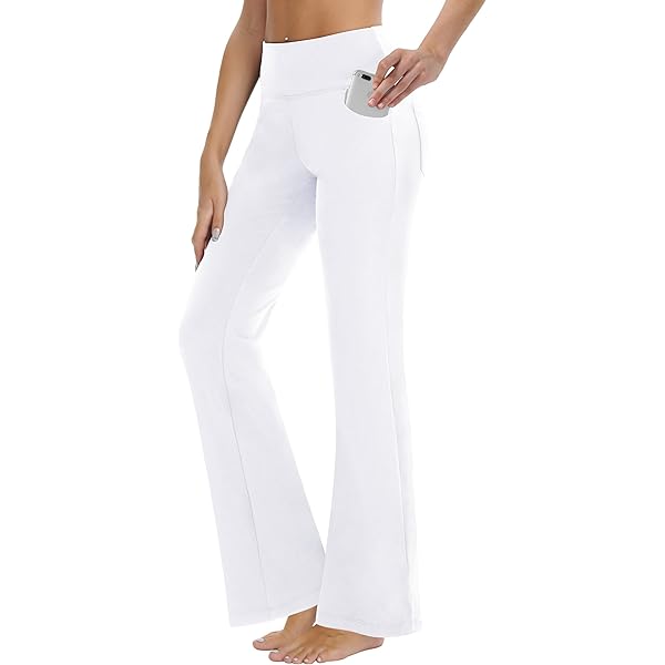 Yoga Hosen Damen Hohe Taille - Jogginghose Mit Bauchkontrolle