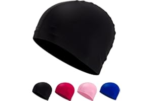 SWAUSWAUK Fabric Swimming Cap – Comfortable, Durable & High Elastic