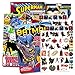 Price comparison product image Bendon Publishing DC Comics Batman & Superman Coloring and Activity Book Set - Two 96 -Page Coloring Books, Stickers and Superhero Door Hanger
