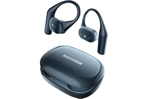 AmeFanie Open Ear Headphones, Wireless Music Earbuds 5.4Bluetooth 40H Playtime Premium Sound True Wireless Open Ear Earbuds Sports Headphones for Running,Cycling, Workouts,sleep, work, study
