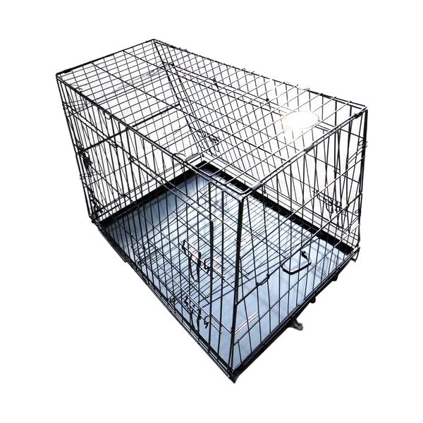 Hardcastle Folding Metal Car Boot Pet Dog Cage Dogs.co.uk
