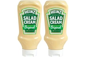 Heinz Salad Cream Top Down Salad Cream 605G, Lot de 2