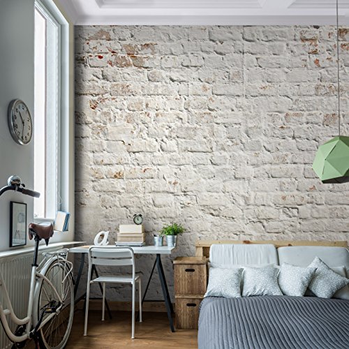 Fototapete Steinwand 352 x 250 cm - Vliestapete - Wandtapete - Vlies Phototapete - Wand - Wandbilder XXL - !!! 100% MADE IN GERMANY !!! Runa Tapete 9020011a