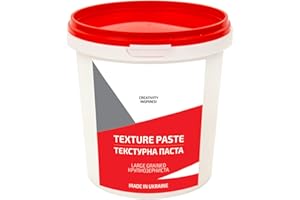 7 Artists Premium Texture Strukturpaste Groß für Acrylmalerei Fein 500 ml - Spachtelmasse Acrylmalerei/Strukturpaste Leinwand & Kunstmalerei für Erwachsene