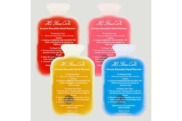 Chauffe-Mains réutilisable à Clipser - Chauffe-Mains en Gel pour Le Camping, l'extérieur