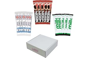 Coffee, Milk and Sugar Sachets Bundle - Handy Travel Pack - Great for holiday hosts - 10 Individual Coffee, Milk & Sugar Sachets - Includes WoodzyCo Thank You card.