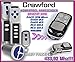 Produktbild CRAWFORD T433-4 ,CRAWFORD EA433 2KS , CRAWFORD EA433 4KS , CRAWFORD EA433 2KM(micro) , CRAWFORD RCU433-2 , CRAWFORD RCU433-4 , CRAWFORD N002800 Kompatibel Handsender, 433.92Mhz rolling code keyfob